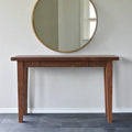 Tapered Leg Console Table With Hidden Drawer - Specifications: