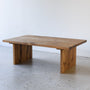 Timber Coffee Table Pictured in Reclaimed Oak/ Clear