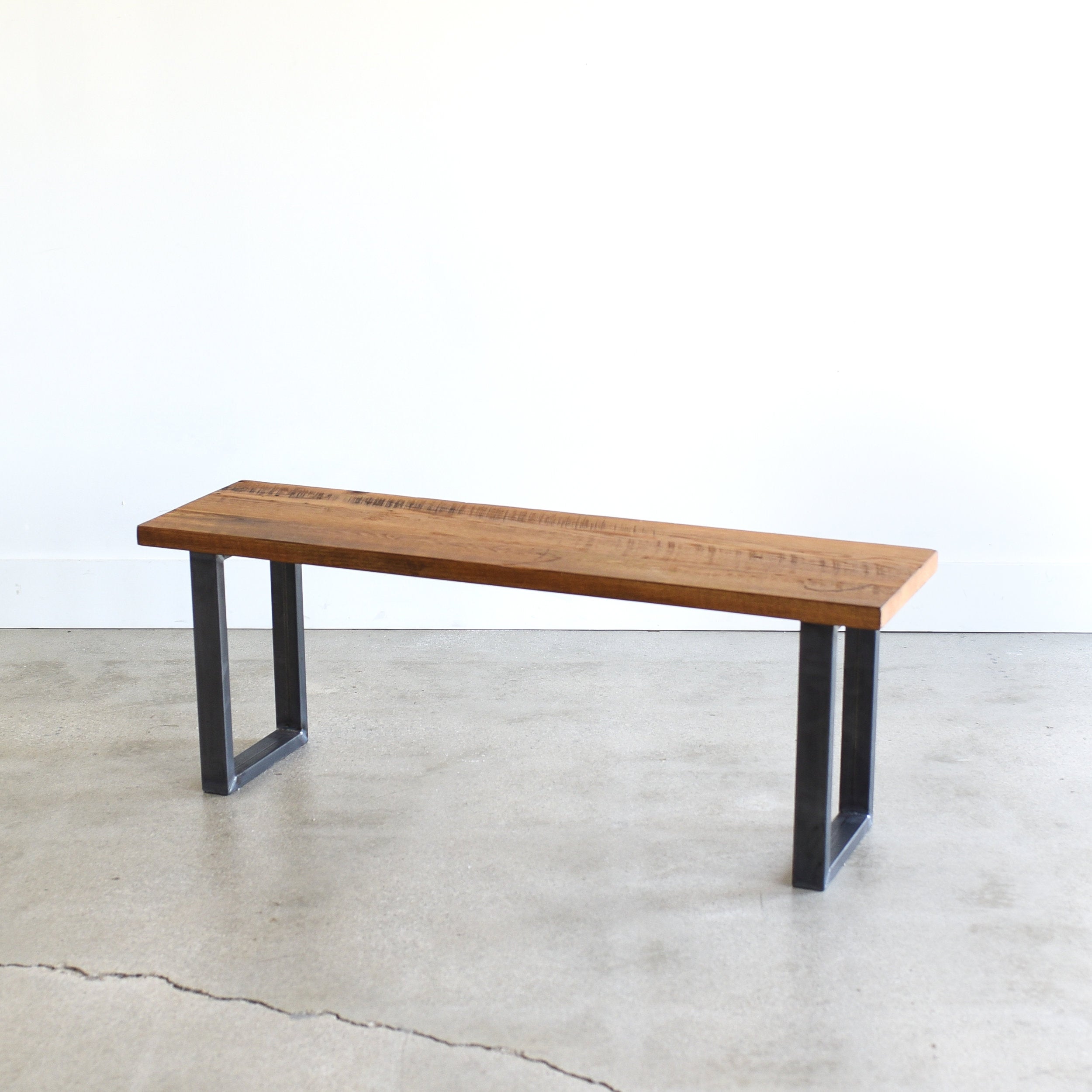 Industrial Modern Bench - Specifications: