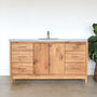 60&quot; Modern Wood Vanity / Single Sink - Specifications:
