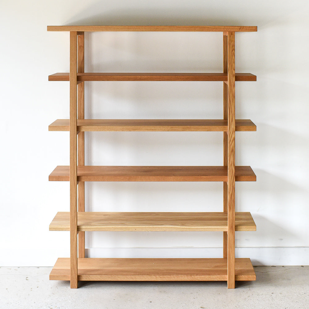 Modern Open-Back Bookcase