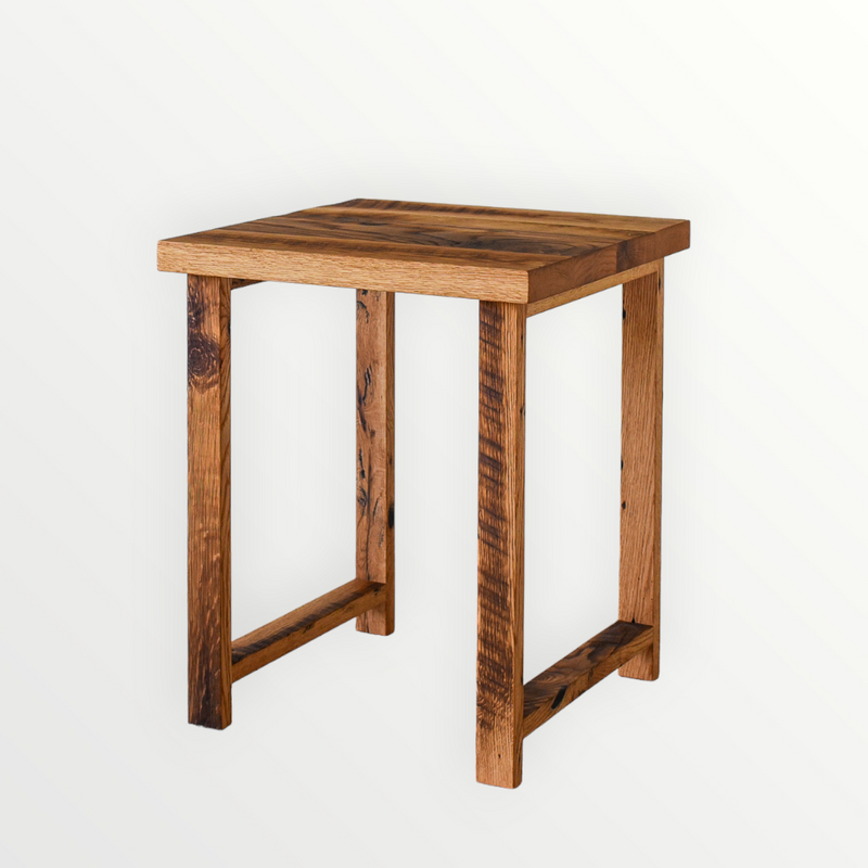 Modern Solid Wood End Table