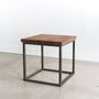 Steel Box Frame Side Table