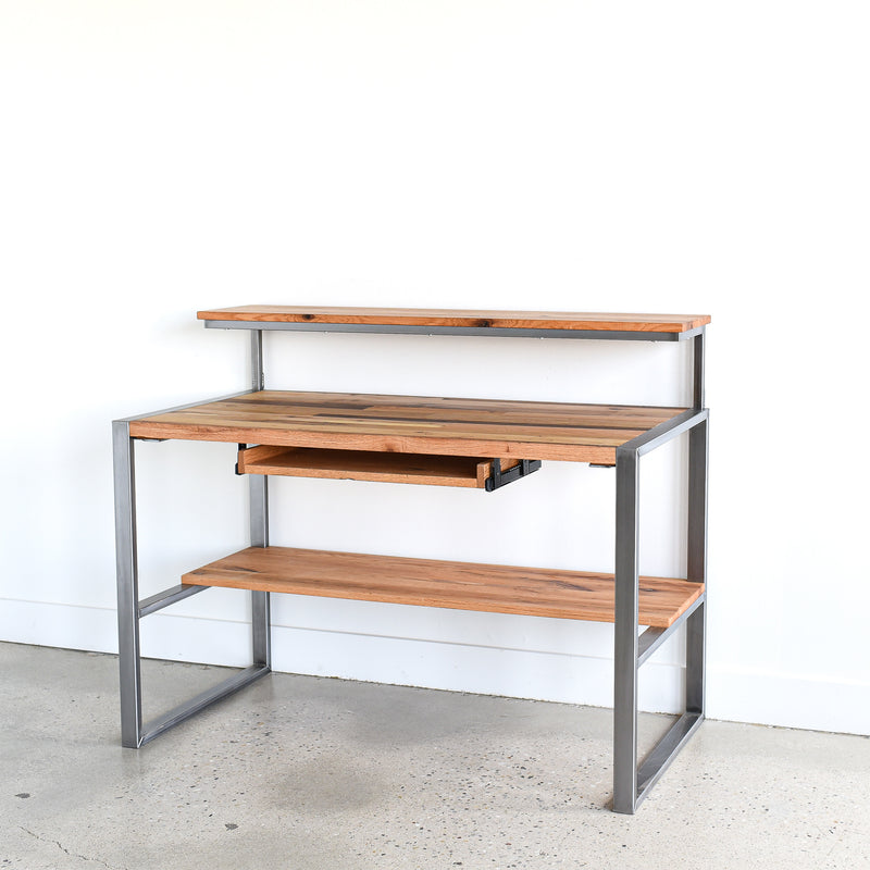 Reclaimed Wood Computer Desk