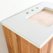 Concrete Vanity Top / Single Rectangle Undermount Sink