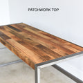 Reclaimed Wood Desk / Keyboard Tray