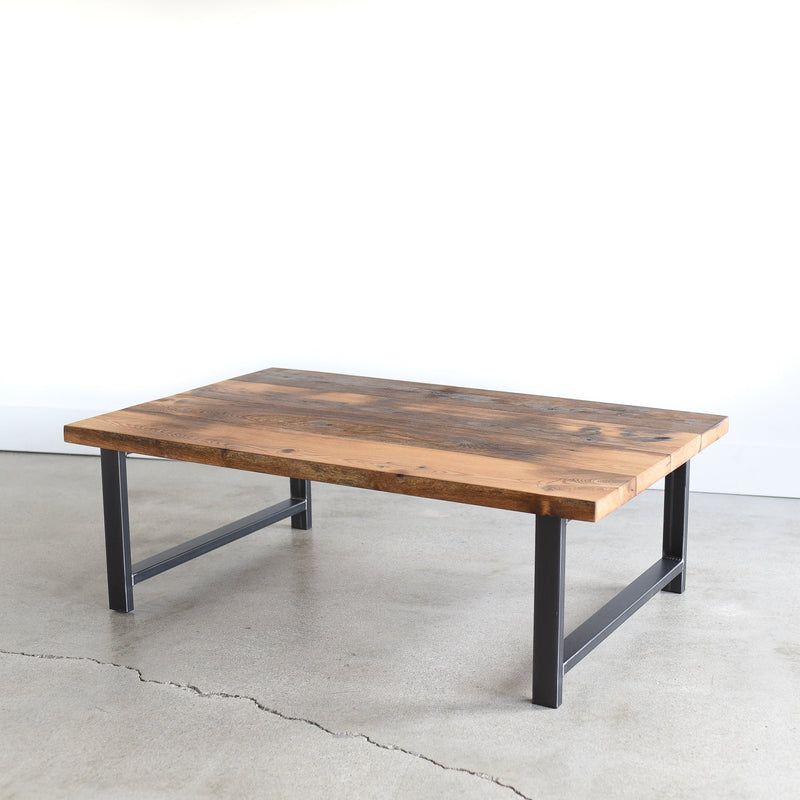 Quick Ship Industrial Modern Coffee Table