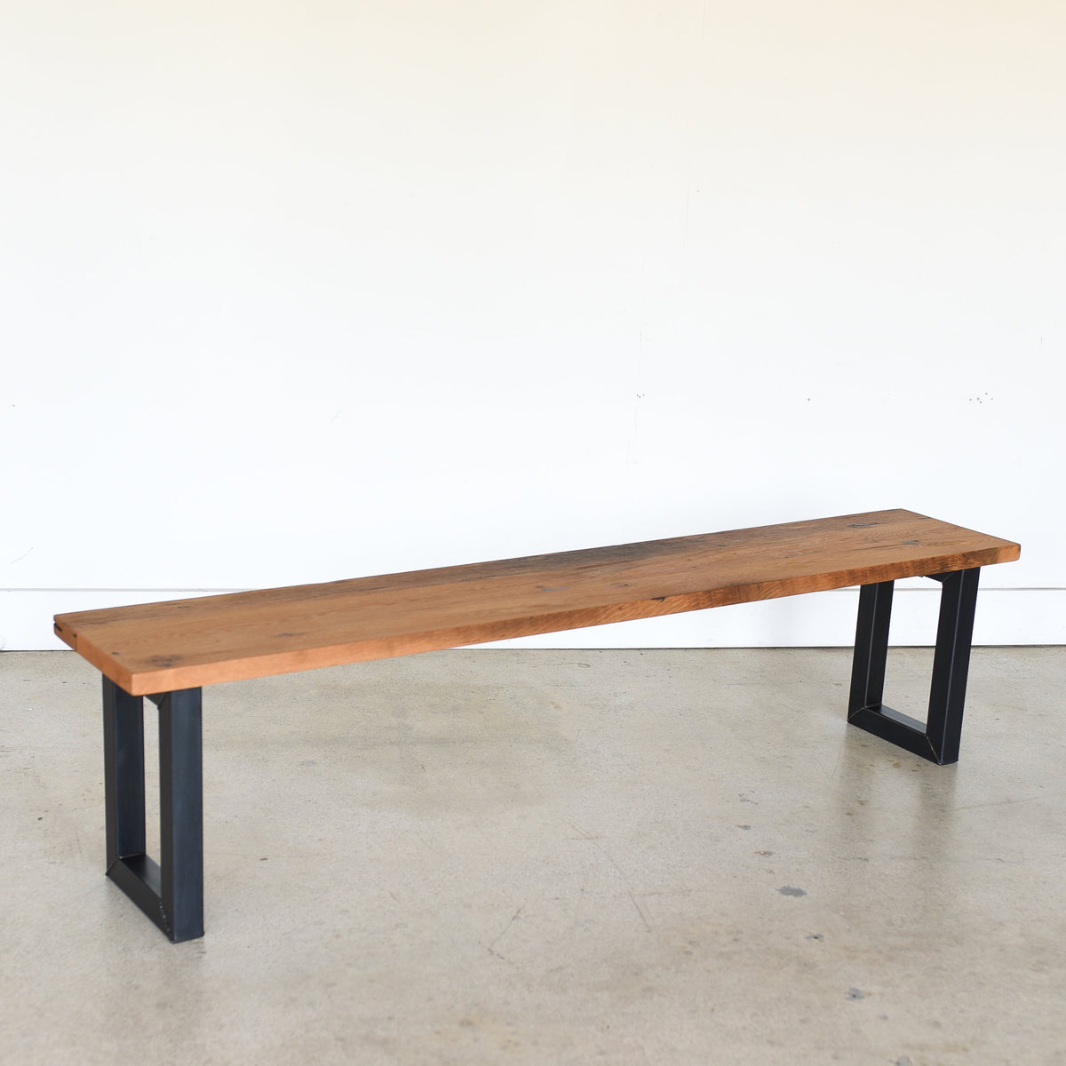 Rectangle Steel Leg Bench – What WE Make