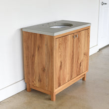 30&quot;L Modern 2-Door Wood Vanity / Single Sink
