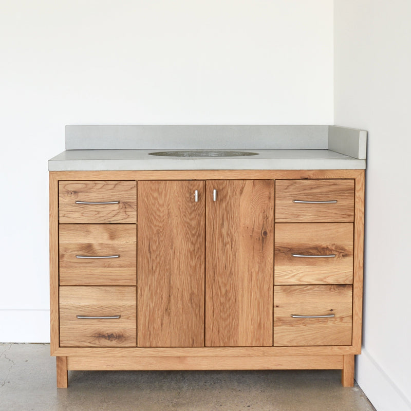 48&quot; Modern Wood Vanity / Single Sink