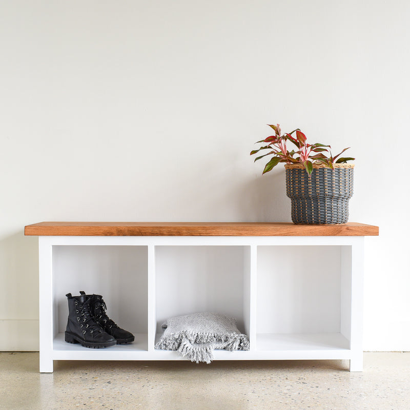 Nordic Storage Cubby Bench – What WE Make