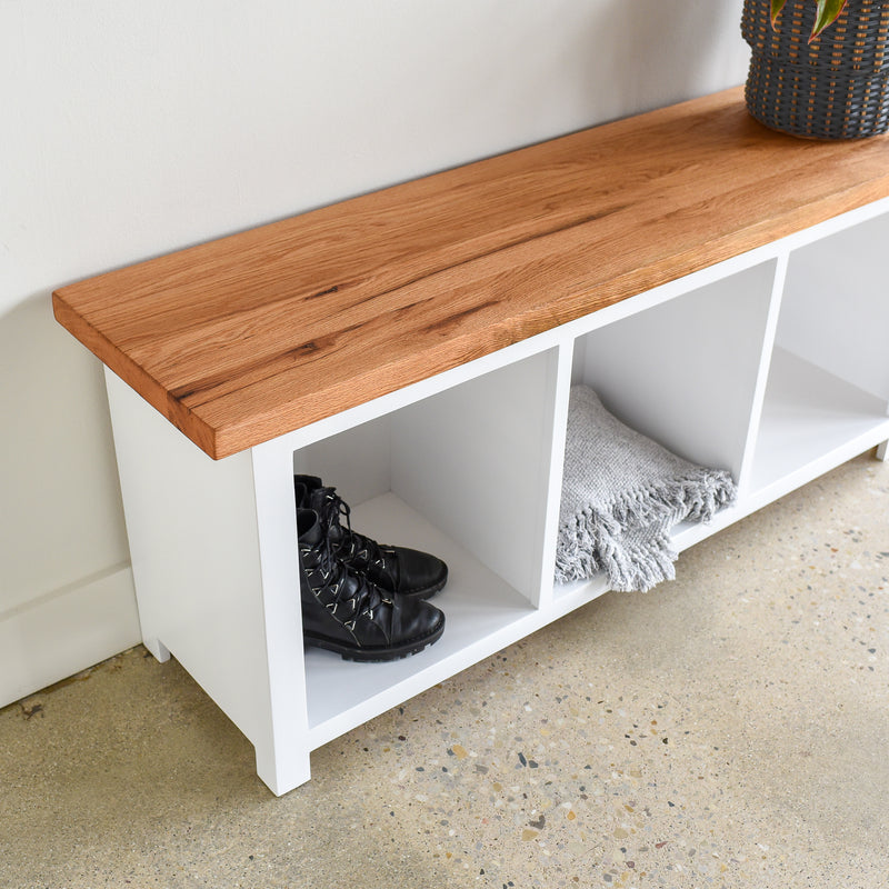 Nordic Storage Cubby Bench – What WE Make