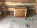 Industrial Wood File Cabinet