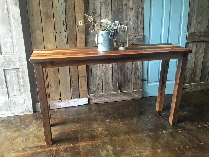 Quick Ship Farmhouse Wood Console Table