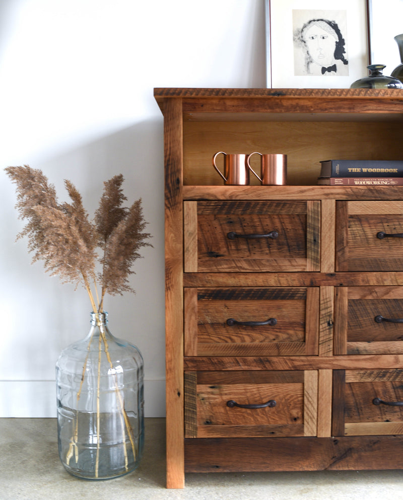 Small Rustic Wood Dresser - What WE Make Small Rustic Wood Dresser - What WE Make