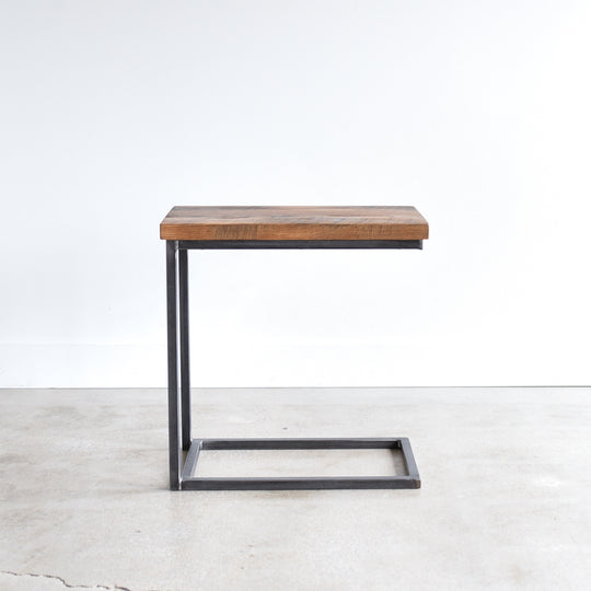 Wood + Steel C-Table