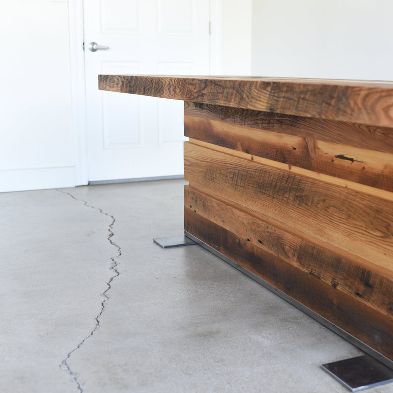 Modern Reclaimed Wood Conference Table