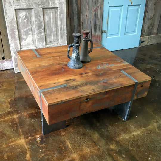 Reclaimed Wood Coffee Tables | What WE Make