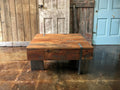 Square Modern Reclaimed Wood Coffee Table