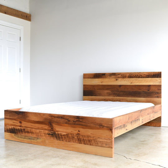 Modern Wood Bed