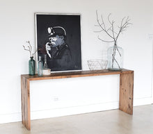 Quick Ship Modern Waterfall Console Table