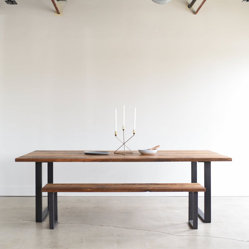Quick ship Industrial Modern Dining Table
