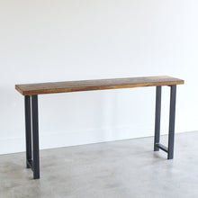 Quick Ship Industrial Modern Console Table