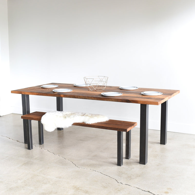 Post Leg Table Post Leg Dining Table – What WE Make