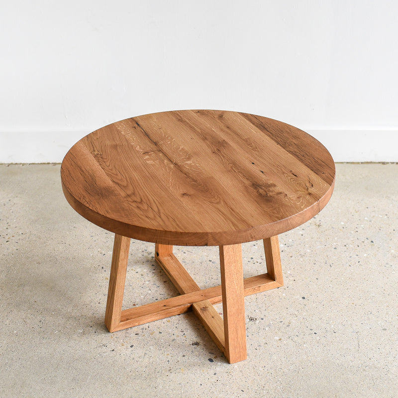 Ladonia Rustic Solid Wood Round Coffee Table at Cindy Basil blog
