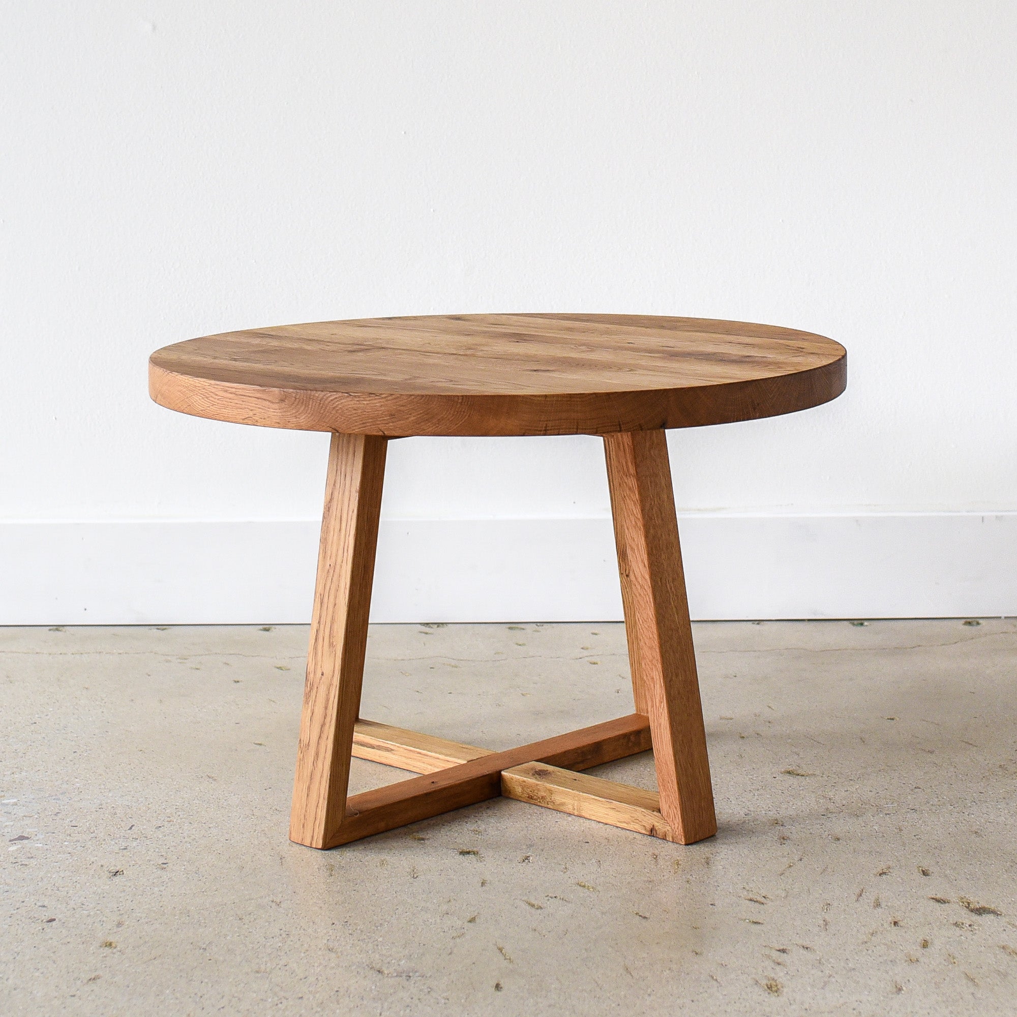 Round Solid Wood Coffee Table