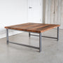 Square Industrial Modern Coffee Table