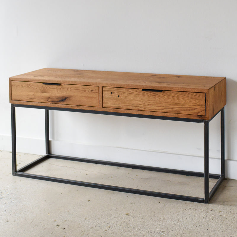 Storage Console Table with Box Frame