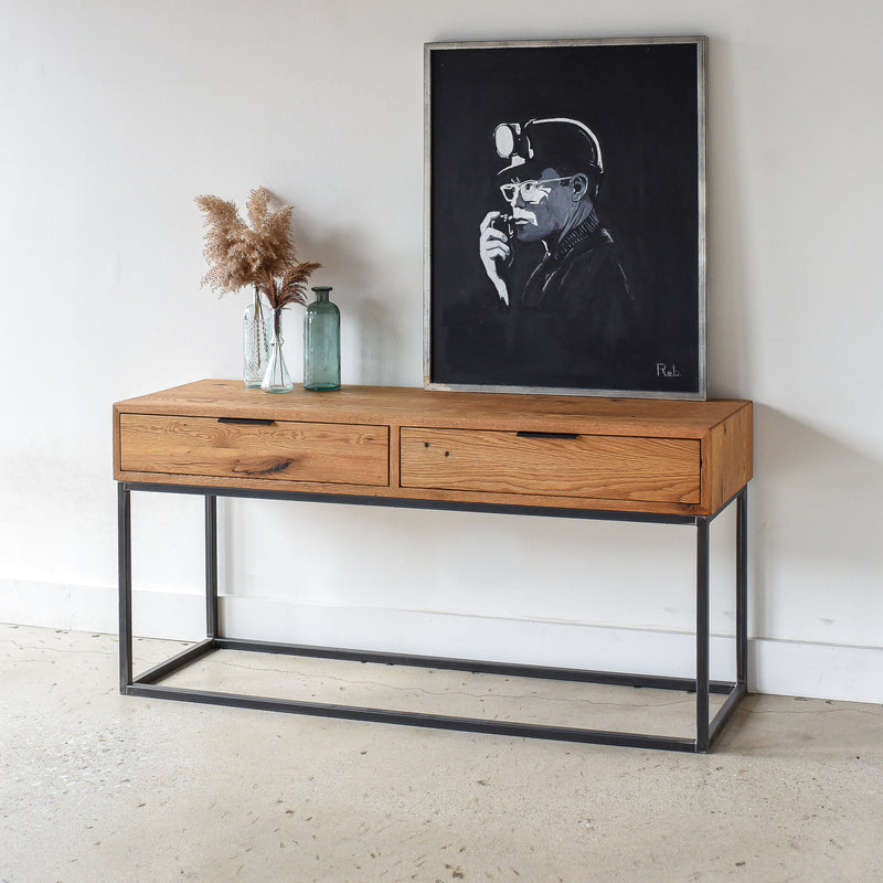Storage Console Table with Box Frame – What WE Make