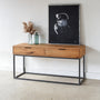 Storage Console Table with Box Frame