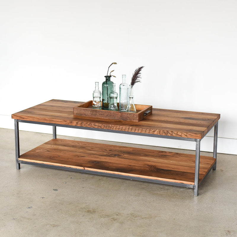 Stoic Coffee Table with Lower Shelf