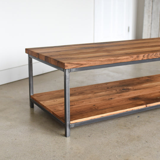 Stoic Coffee Table with Lower Shelf