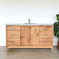 60&quot; Modern Wood Vanity / Single Sink